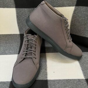 Fitflop Gray High Top Casual Canvas Sneaker Men’s Sz 11